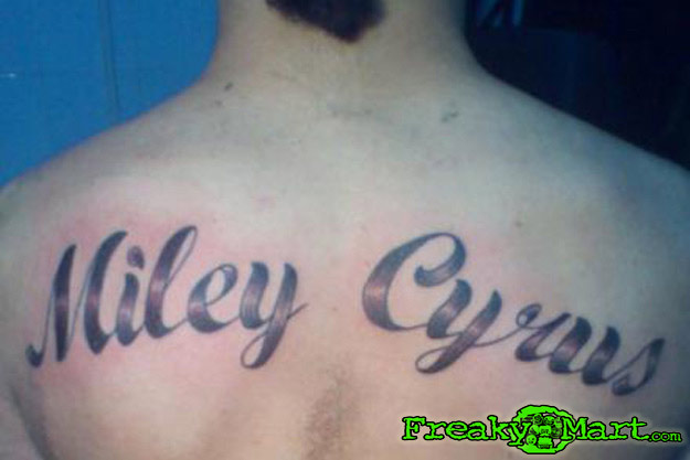 This new Miley Cyrus tattoo has me thinking a bit about the canvas's 